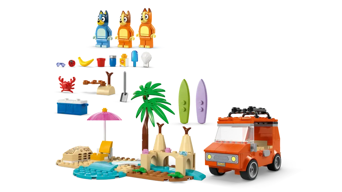 Excursión Familiar a la Playa de Bluey (Lego 11202) - Imagen 10