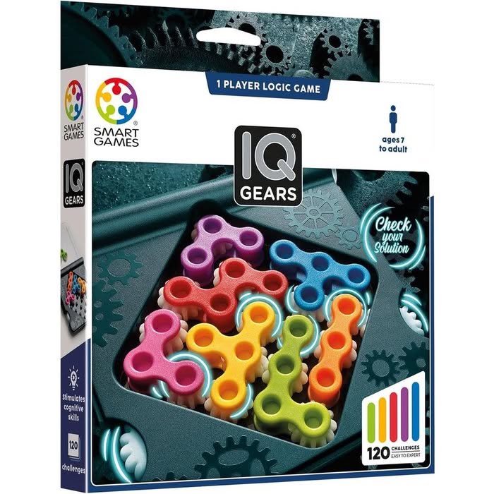 IQ Gears - Educateka, juegos de mesa, educativos y papelería