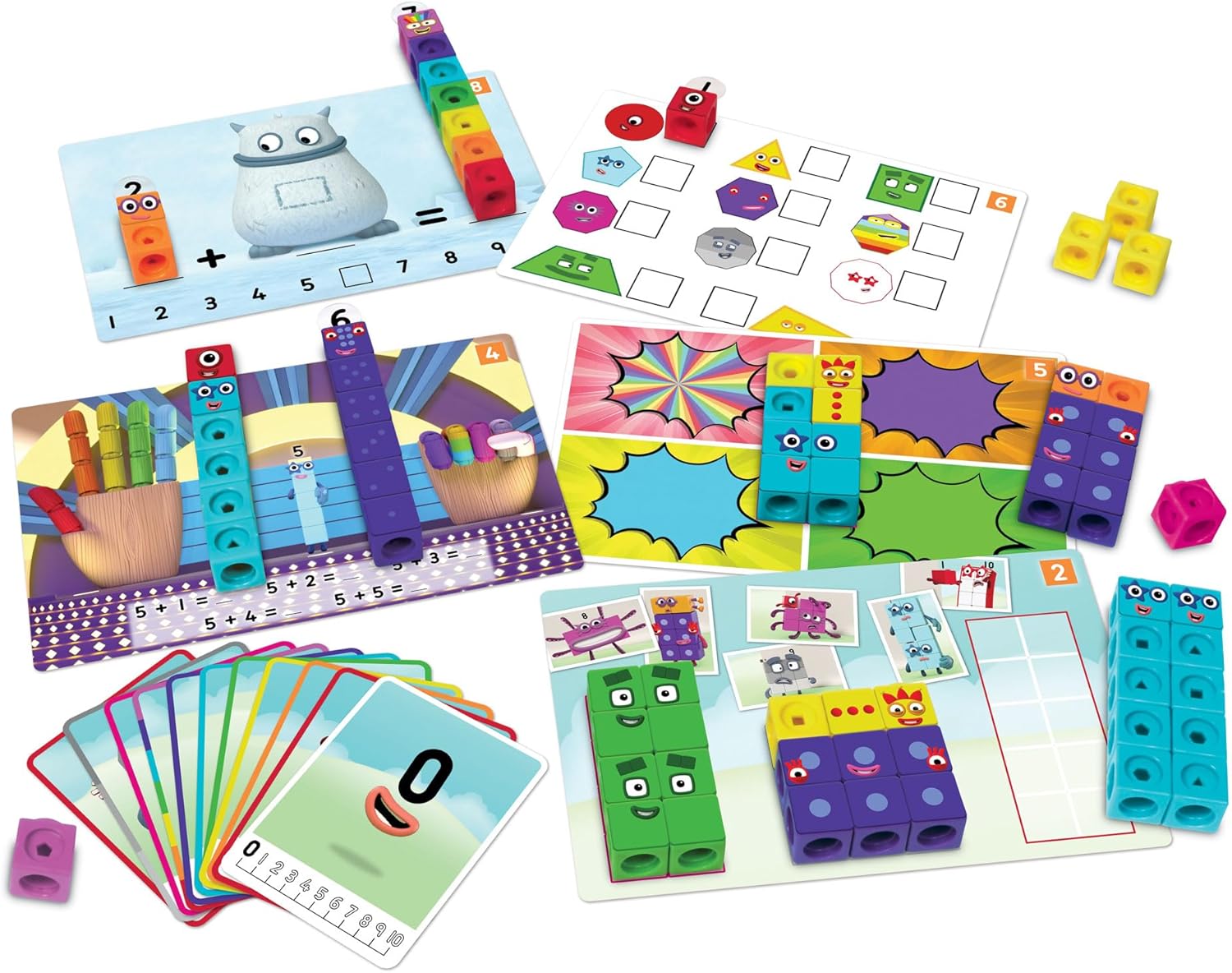 Mathlink Cubes Numerblocks 1-10 Activity Set - Imagen 6