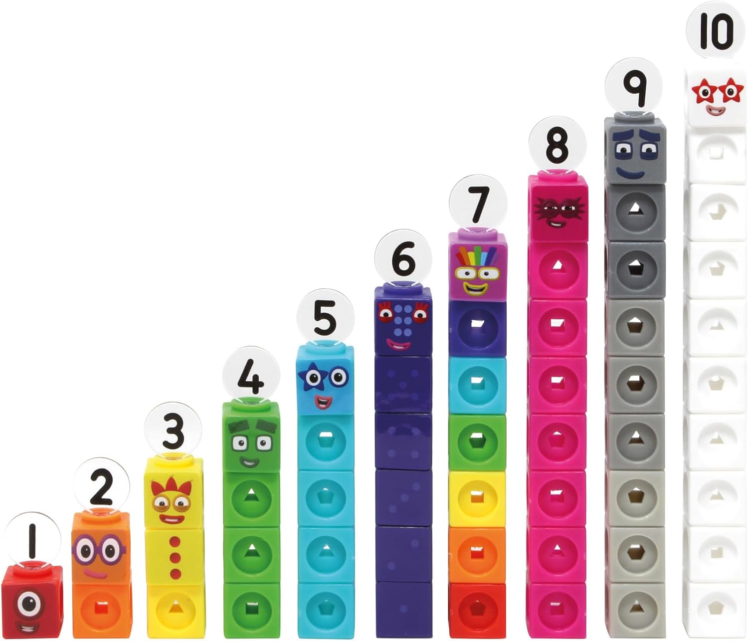 Mathlink Cubes Numerblocks 1-10 Activity Set - Imagen 2