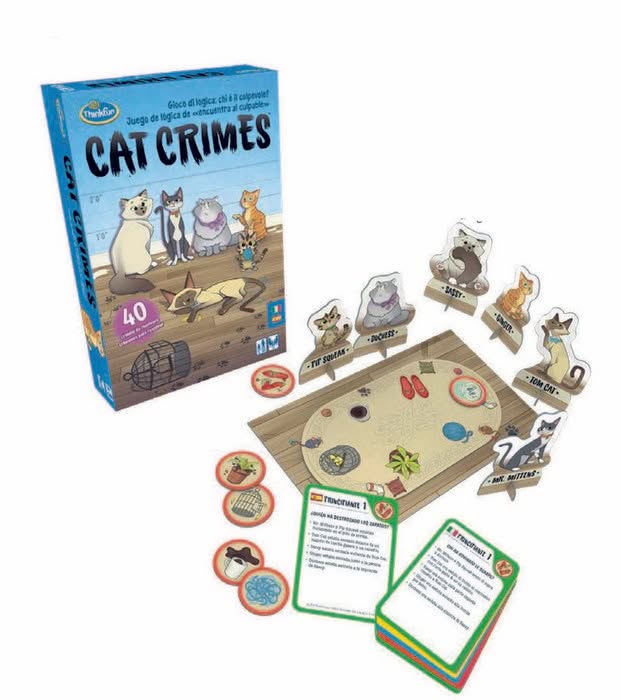 Cat Crimes - Educateka, juegos de mesa, educativos y papelería