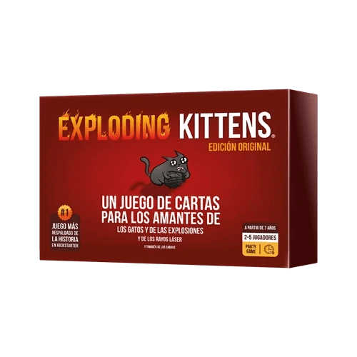 Exploding Kittens - Educateka, juegos de mesa, educativos y papelería