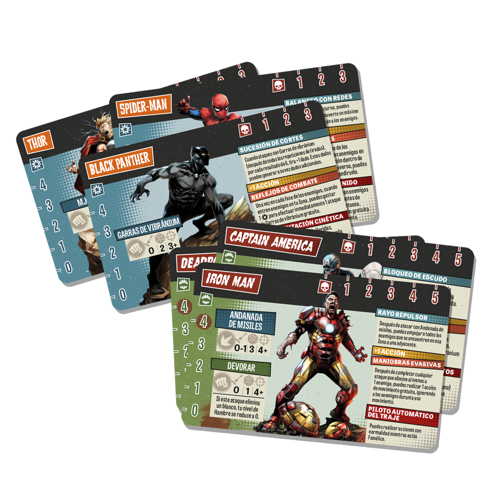 Marvel Zombies - Un Juego de Zombicide - Educateka, juegos de mesa, educativos y papelería