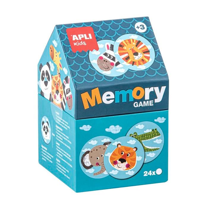 Memory Casita Safari - Caja 24 piezas - Educateka, juegos de mesa, educativos y papelería