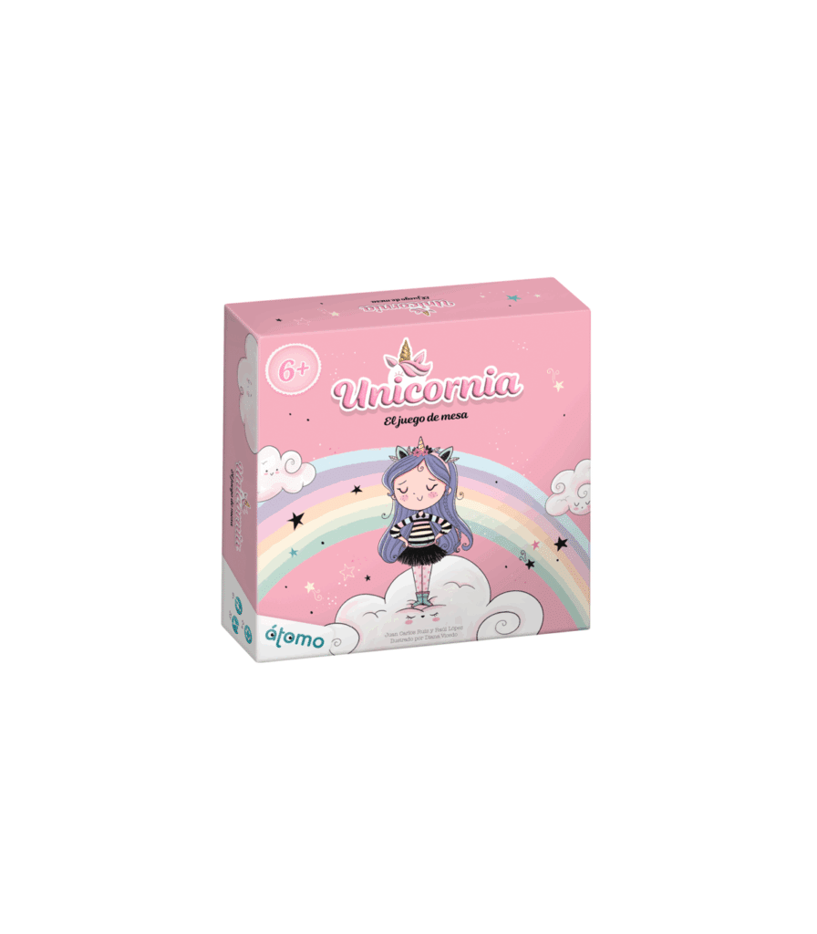 Unicornia - El juego de mesa - Educateka, juegos de mesa, educativos y papelería