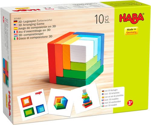 Composición 3d Cubo De Color - Educateka, juegos de mesa, educativos y papelería