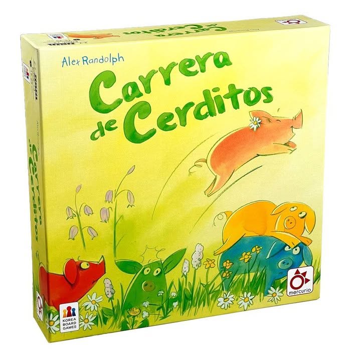 Carrera De Cerditos - Educateka, juegos de mesa, educativos y papelería